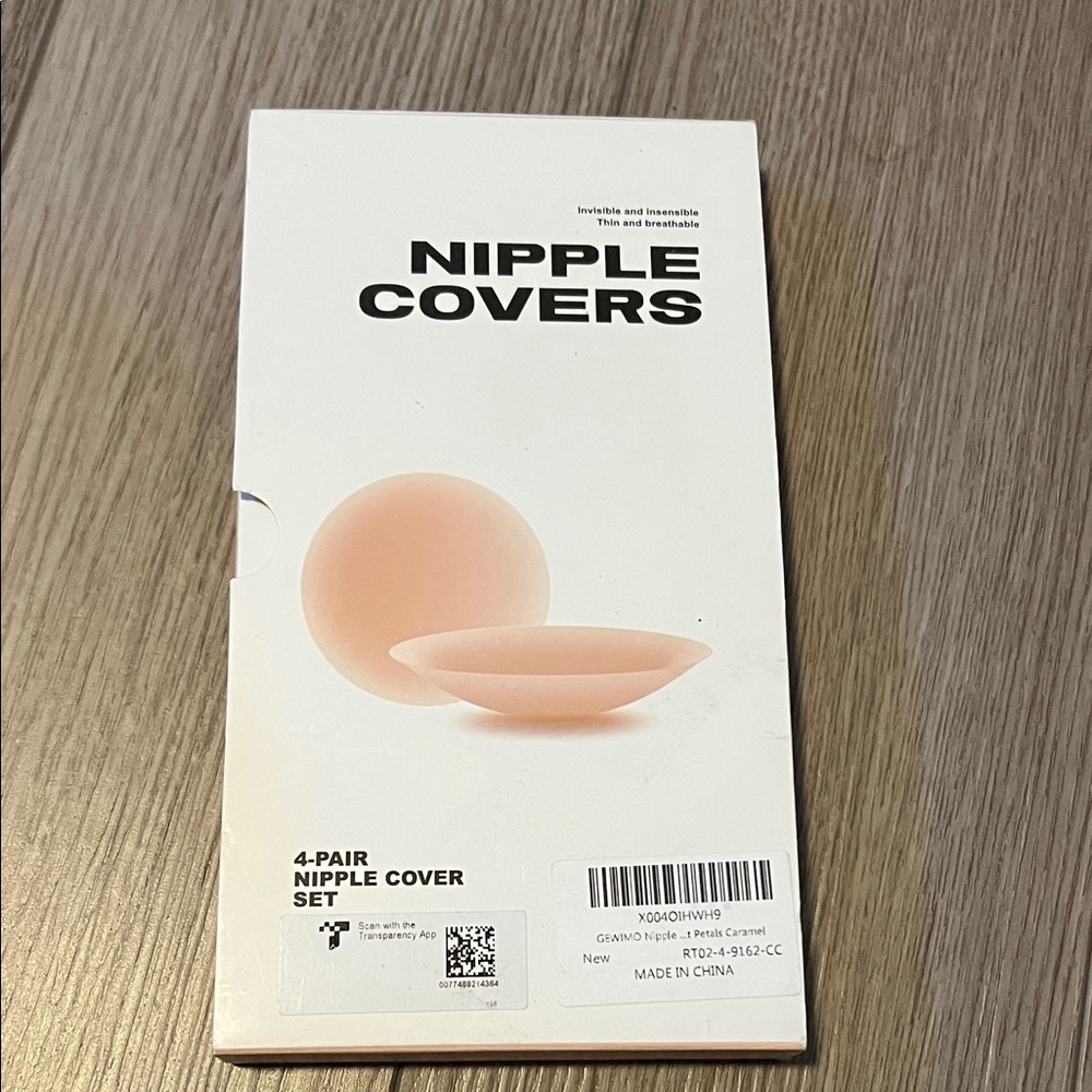 Nipple Covers 4-Pair Set